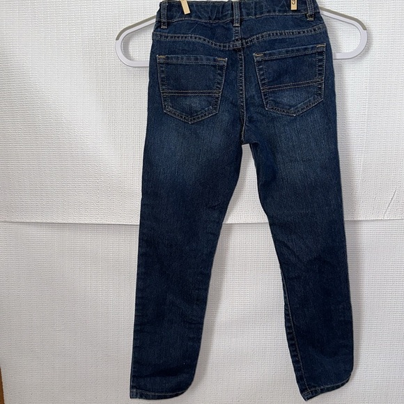 CHILDRENS PLACE Super Skinny Dark Wash Denim Girls Jeans Size 7 - Picture 6 of 6
